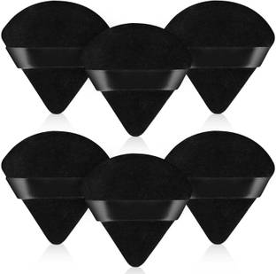 Inovera 6 Pieces Powder Puff Face Makeup Sponge - Loose Foundation Blending Sponges Set