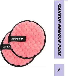 Jus’Be U Reusable Multi-functional Makeup Removal Facial Cleansing Pads (Pack of 2)