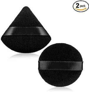 KIRA Cosluxe Triangle And Round Face Makeup Sponge Powder Puff