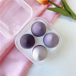 CHIWA 4in1 Makeup Perfecting Sponge Puff Beauty Blender with Storage Box