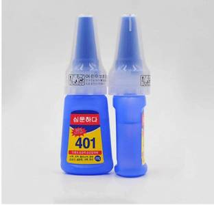 KIRA Nail Art 20g - Bottle 401 Rapid Fix Handmade Adhesive Quick Dry clear, pack of 1