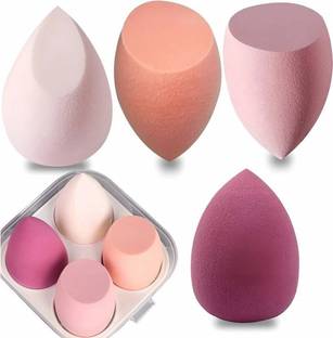 HUDAQUEEN Gentle Touch 4pc Face Sponge Storage color size may vary
