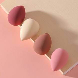 tanvi27 Dry and Wet Sponge, Foundation Make-up, Powder Blusher, Liquid and Cream