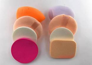 KIRA 8 in 1 Makeup Sponge Multicolour (Pack of 1)