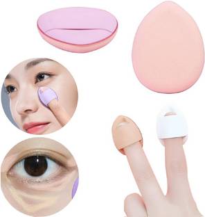 Gonegal Mini Finger Puff Liquid Foundation Detail Makeup Sponge Makeup Tool
