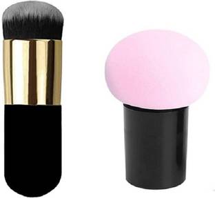 Lusty soul Foundation blusher brush mushroom blender Multicolor