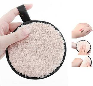 J & F Super Quality Soft Cleansing Puff ( Washable , Reusable & Multi-Purpose )