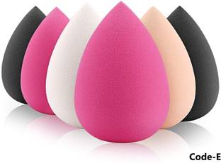 huemic Beauty Blender Sponge Puff (Round) Blending Sponge For Face Makeup Pack of 6 E