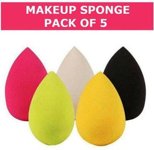 LOVHIDE Blender Set of 5 Makeup Beauty Blender Sponge Puff
