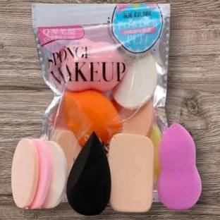 Deeparth 6 in 1 makeup sponge and Puff set for make up