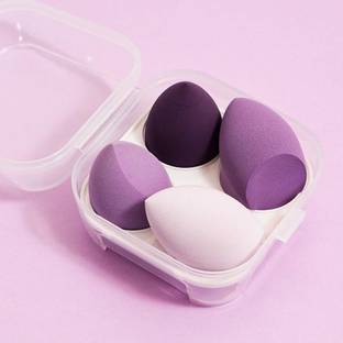 SKINPLUS Custom Beauty Sponge Makeup 4pcs Cosmetics Puff With Packaging Box