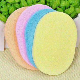 feelhigh Face Cleansing Sponge Puff Makeup Washing Pad