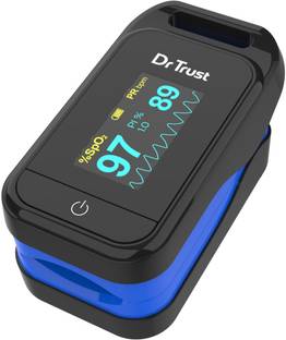 Dr Trust USA Fingertip Blood Oxygen Monitor for Pulse Oximetry-218, SPO2, PI & Heart Rate Pulse Oximeter