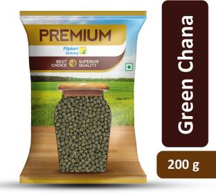 Premium Unpolished Green Chana (Whole) by Flipkart Grocery
