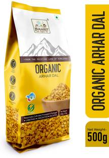 Jivamrit Organic Yellow Toor/Arhar Dal (Split)