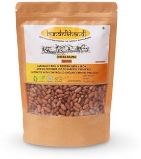 BUNDELKHANDI Organic Brown Rajma Chithra (Whole)