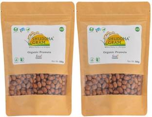 ShuddhaGram Organic Peanut (Whole) (Unpolished 100% Naturally Processed Raw Groundnut)