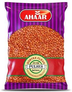 Ahaar Organic Red Masoor Dal (Whole) (Whole Pulses, Whole Masoor Dal)