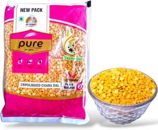 Radha Damodar Organic Yellow Chana Dal (Split)