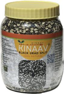 KINAAV Black Urad Dal (Split) (WHITE)