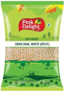 Pink Delight White Urad Dal (Split) (Dry & Unpolished)