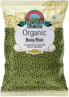 HealthFields Organic Green Moong Dal (Whole)