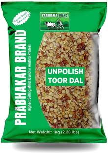Prabhakar Brand Organic Toor/Arhar Dal (Split)
