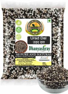 Dhanyashray Black Urad Dal (Split/Chilka)