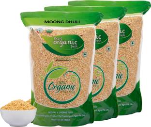 Pearl Organic Fresh Moong Dal (Split)