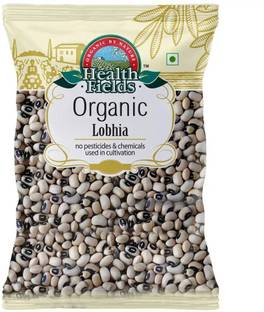HealthFields Organic White Lobia (Whole)