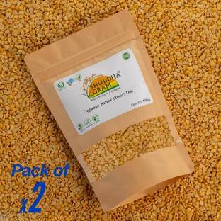 ShuddhaGram Organic Toor/Arhar Dal (Whole)