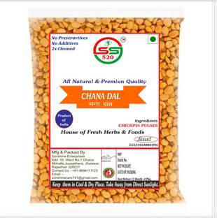 SS520 Organic Yellow Chana Dal (Split)