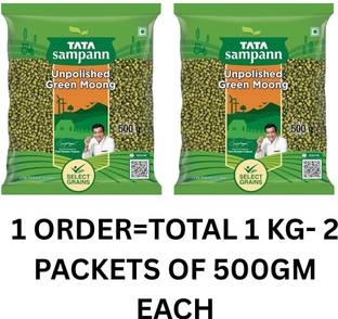 Tata Sampann Green Moong Dal (Whole)