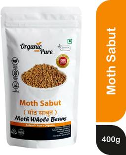 Organic and Pure Brown Mot Matki (Whole)