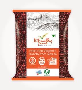 Ritually Pure Organic Red Rajma Kashmiri (Whole) (Rajma Jammu)