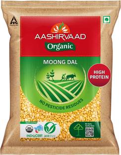 AASHIRVAAD Organic Moong Dal (Split)