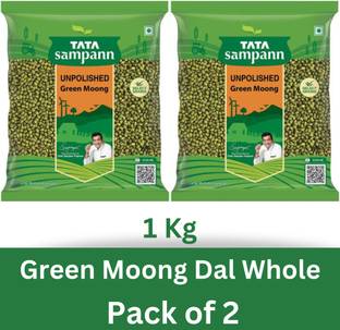 Tata Sampann Green Moong Dal (Whole)
