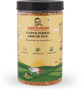farmflavours Organic Toor/Arhar Dal (Split)