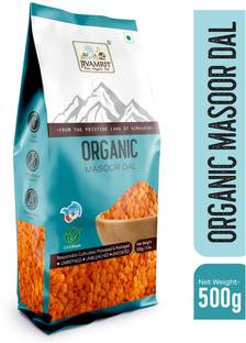 Jivamrit Organic Masoor Dal (Split)
