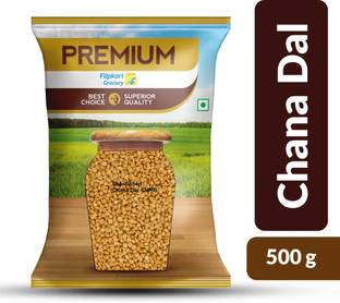 Premium Unpolished Chana Dal (Split) by Flipkart Grocery