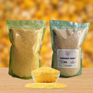 SHRIHAN MART Organic Yellow Moong Sona (Split) (Yellow Moong Daal)