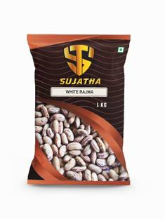 SUJATHA White Rajma Chithra (Whole) (SujathaTraders Premium Quality White Rajma)