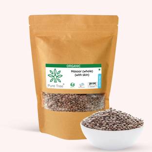 Pure Tree Organic Masoor Dal (Whole)