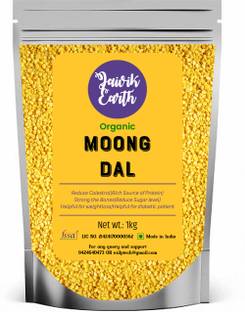 jaivikearth Organic Yellow Moong Dal (Split) (split moong dal 1kg)