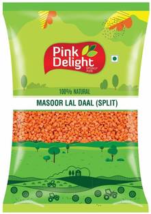 Pink Delight Red Masoor Dal (Split) (Dry & Unpolished)