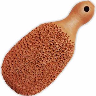 Foot Vital Pumice Stone for Feet, Foot Exfoliator Scrubber Made of Natural Terra-Cotta