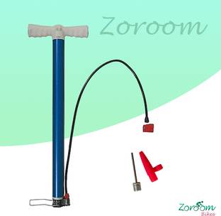 Zoroom Multipurpose Cycle & Football Pump with Nozzle Included Bicycle Pump