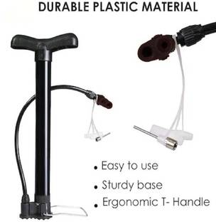 GJSHOP Double Action, Bicycle, Ball Pump, Portable Air Pump, pumper for cycle Ball Bicycle Pump