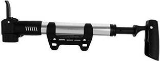 FCC RACING Portable Aluminum Mini Road Bicycle Hand Pump Lightweight Bike Air Inflator Bicycle, Motorcycle Pump