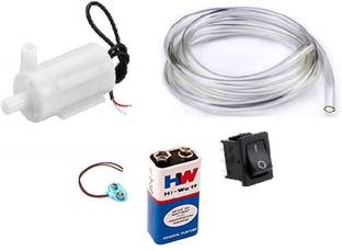 ERHIndia 9v DC water pump for school Double Side mini water pump Motorcycle Pump